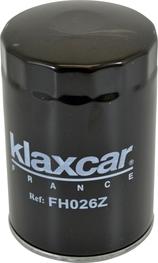 Klaxcar France FH026z - Eļļas filtrs ps1.lv