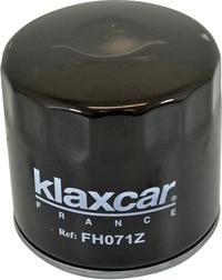 Klaxcar France FH071z - Eļļas filtrs ps1.lv