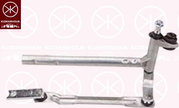 Klokkerholm 95453281 - Stiklu tīrītāja sviru un stiepņu sistēma ps1.lv