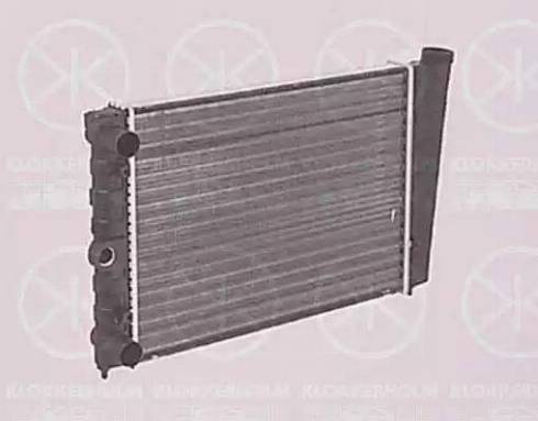 Klokkerholm 9520302009 - Radiators, Motora dzesēšanas sistēma ps1.lv