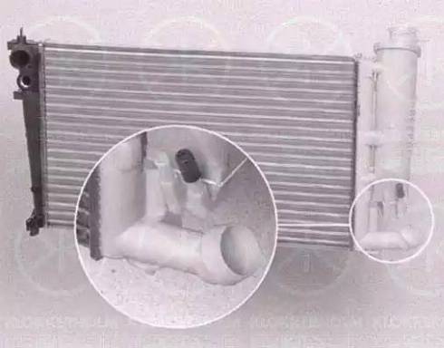 Klokkerholm 5513302136 - Radiators, Motora dzesēšanas sistēma ps1.lv