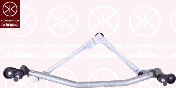 Klokkerholm 50523270 - Stiklu tīrītāja sviru un stiepņu sistēma ps1.lv