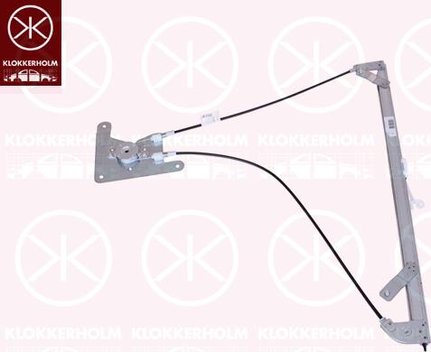 Klokkerholm 60891802 - Stikla pacelšanas mehānisms ps1.lv
