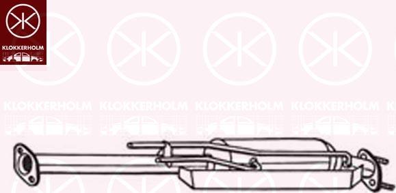 Klokkerholm 095-350 - Nosēdumu / Daļiņu filtrs, Izplūdes gāzu sistēma ps1.lv