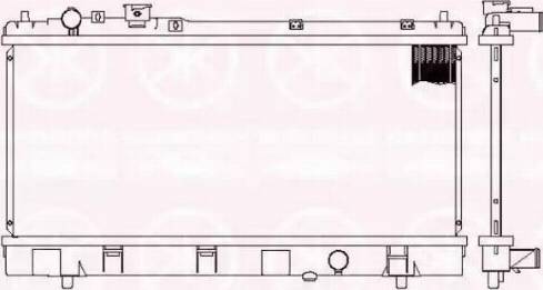 Klokkerholm 3475302151 - Radiators, Motora dzesēšanas sistēma ps1.lv