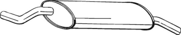 Klokkerholm 247-913 - Izplūdes gāzu trokšņa slāpētājs (pēdējais) ps1.lv