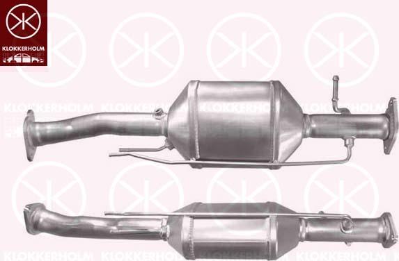 Klokkerholm 25788600 - Nosēdumu / Daļiņu filtrs, Izplūdes gāzu sistēma ps1.lv