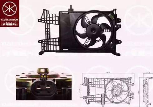 Klokkerholm 20232604 - Ventilators, Motora dzesēšanas sistēma ps1.lv