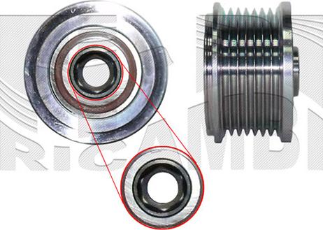 KM International FI20790 - Piedziņas skriemelis, Ģenerators ps1.lv