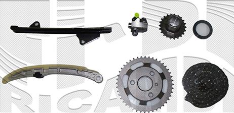 KM International KCD088 - Sadales vārpstas piedziņas ķēdes komplekts ps1.lv