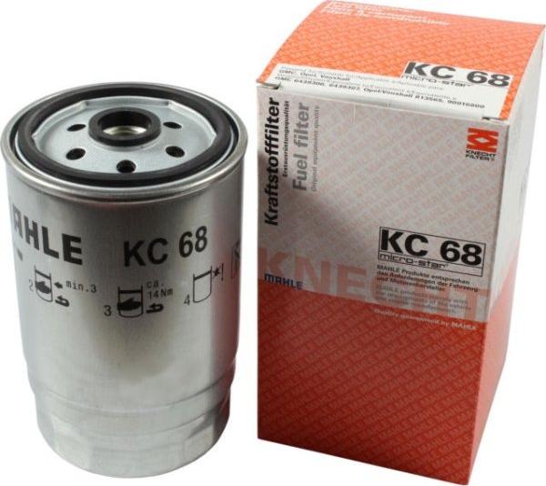 KNECHT KC 68 - Degvielas filtrs ps1.lv