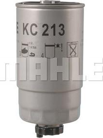 KNECHT KC 213 - Degvielas filtrs ps1.lv