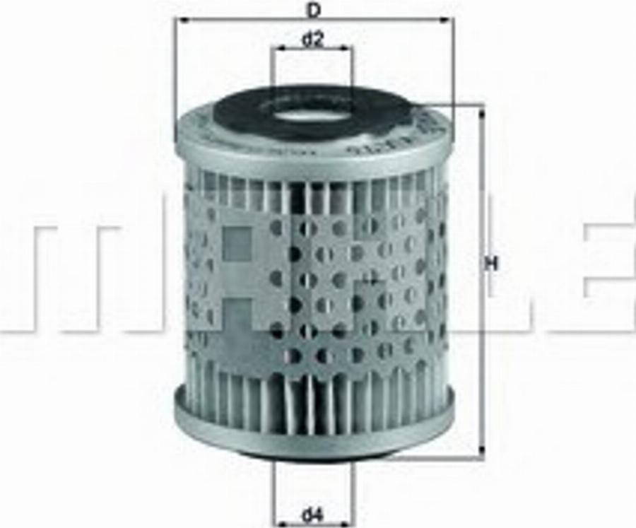 KNECHT KX 76D - Degvielas filtrs ps1.lv