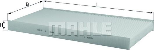 KNECHT LA 252 - Filtrs, Salona telpas gaiss ps1.lv