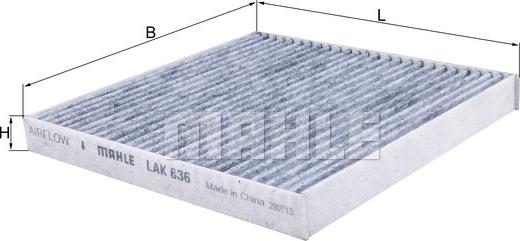 KNECHT LAK 636 - Filtrs, Salona telpas gaiss ps1.lv