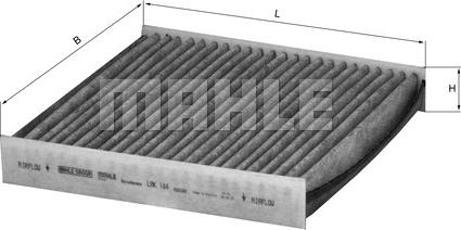 KNECHT LAK 184 - Filtrs, Salona telpas gaiss ps1.lv