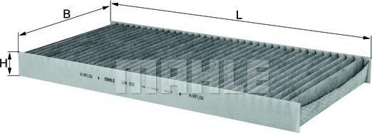 KNECHT LAK 252 - Filtrs, Salona telpas gaiss ps1.lv