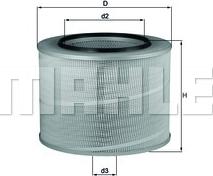 KNECHT LX 506 - Gaisa filtrs ps1.lv