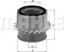 KNECHT LX 683 - Gaisa filtrs ps1.lv