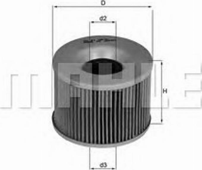 KNECHT OX 61 - Eļļas filtrs ps1.lv