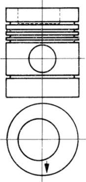 Kolbenschmidt 90274984 - Remkomplekts, Virzulis / Cilindra čaula ps1.lv