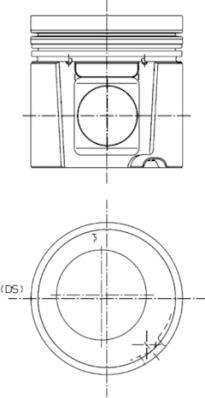 Kolbenschmidt 40278960 - Remkomplekts, Virzulis / Cilindra čaula ps1.lv