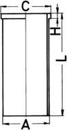 Kolbenschmidt 40910961 - Remkomplekts, Virzulis / Cilindra čaula ps1.lv