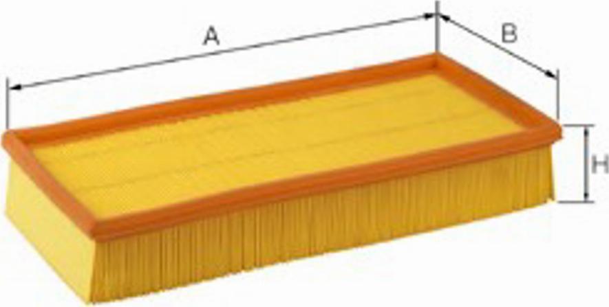 Kolbenschmidt 50013245 - Gaisa filtrs ps1.lv