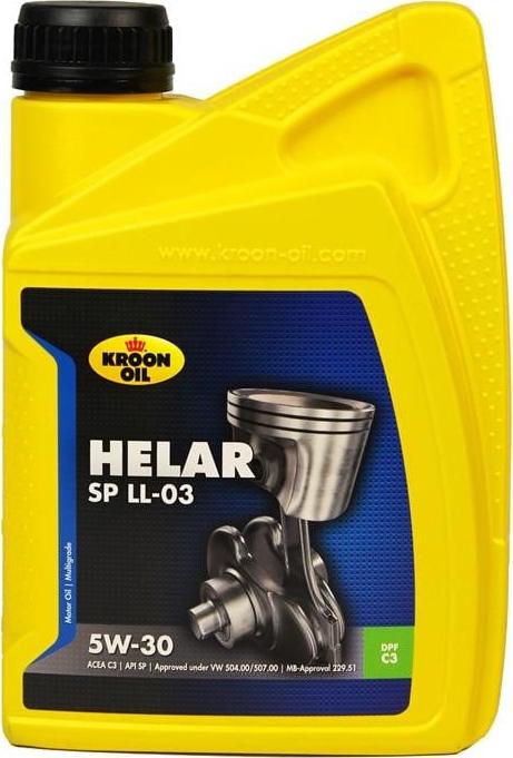 Kroon OIL HELAR5W30 - Motoreļļa ps1.lv