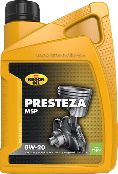 Kroon OIL PRESMSP0W20 - Motoreļļa ps1.lv