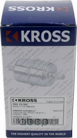 Kross KG03-01151 - Degvielas filtrs ps1.lv