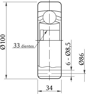 KSH EUROPE 1860.0078001 - Šarnīru komplekts, Piedziņas vārpsta ps1.lv