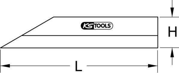 KS Tools 420.1061 - Fiksējošo skavu komplekts, Virsbūve ps1.lv