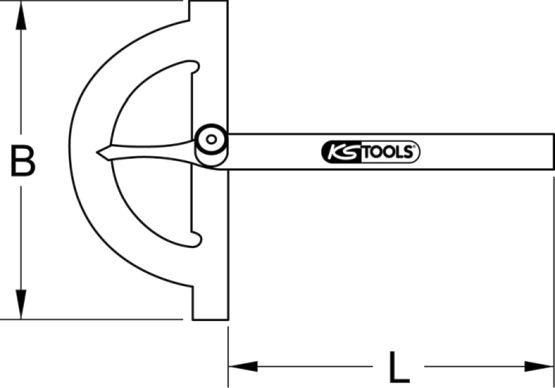 KS Tools 420.1255 - Fiksējošo skavu komplekts, Virsbūve ps1.lv