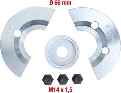 KS Tools 150.2142 - Montāžas instrumentu komplekts, Riteņa rumba / gultnis ps1.lv