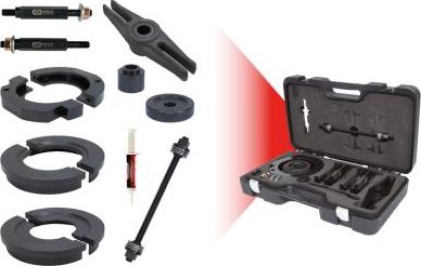 KS Tools 150.2350 - Montāžas instrumentu komplekts, Riteņa rumba / gultnis ps1.lv