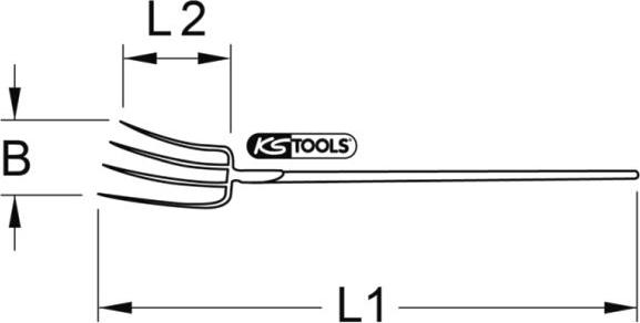 KS Tools BT592800 - Uzstādīšanas instrumentu komplekts, Gāzu sadales mehānisms ps1.lv