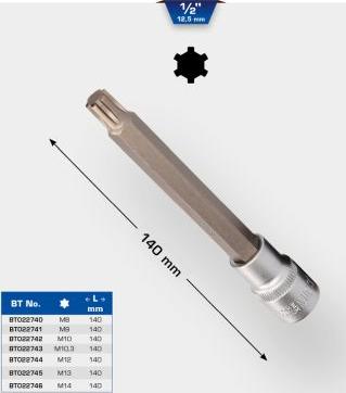 KS Tools BT022743 - Kontaktligzda ps1.lv