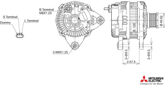 KUTNAK AUTOMOTIVE 722361/M - Ģenerators ps1.lv