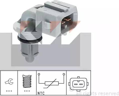 KW 494 002 - Devējs, Ieplūstošā gaisa temperatūra ps1.lv