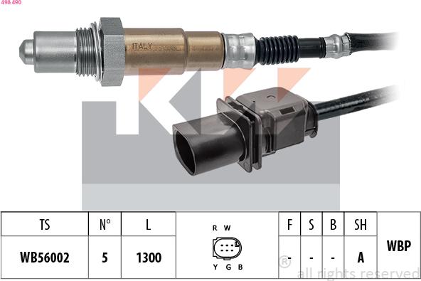 KW 498 490 - Lambda zonde ps1.lv