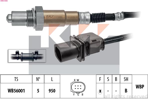 KW 498 444 - Lambda zonde ps1.lv