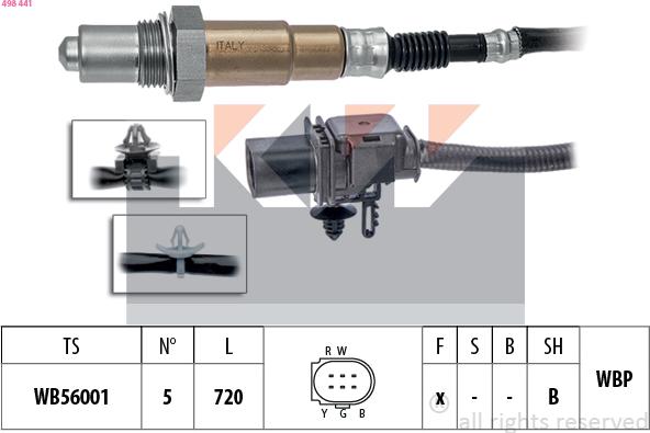 KW 498 441 - Lambda zonde ps1.lv