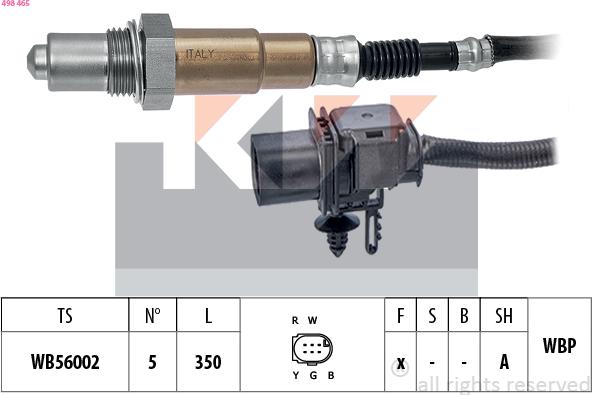 KW 498 465 - Lambda zonde ps1.lv