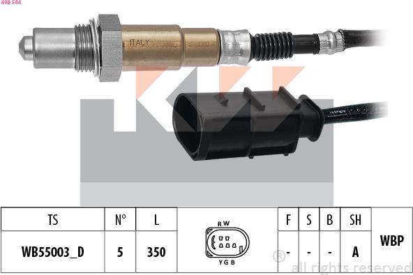 KW 498 544 - Lambda zonde ps1.lv