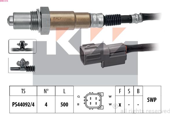 KW 498 515 - Lambda zonde ps1.lv