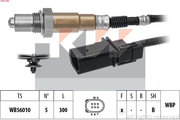 KW 498 586 - Lambda zonde ps1.lv