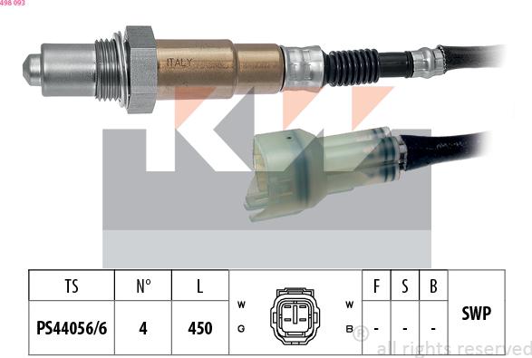 KW 498 093 - Lambda zonde ps1.lv