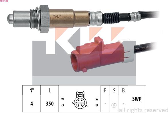 KW 498 183 - Lambda zonde ps1.lv