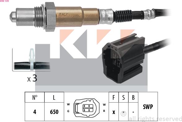 KW 498 139 - Lambda zonde ps1.lv